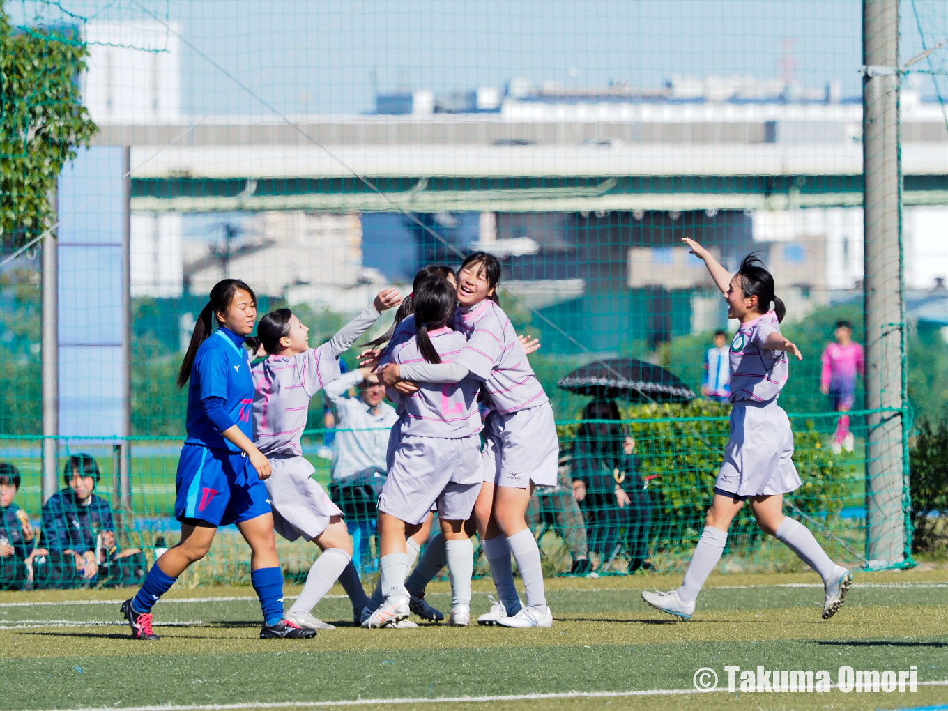 撮影日：2024年11月9日 
第33回全日本高校女子サッカー選手権大阪府予選 決勝リーグ第1節