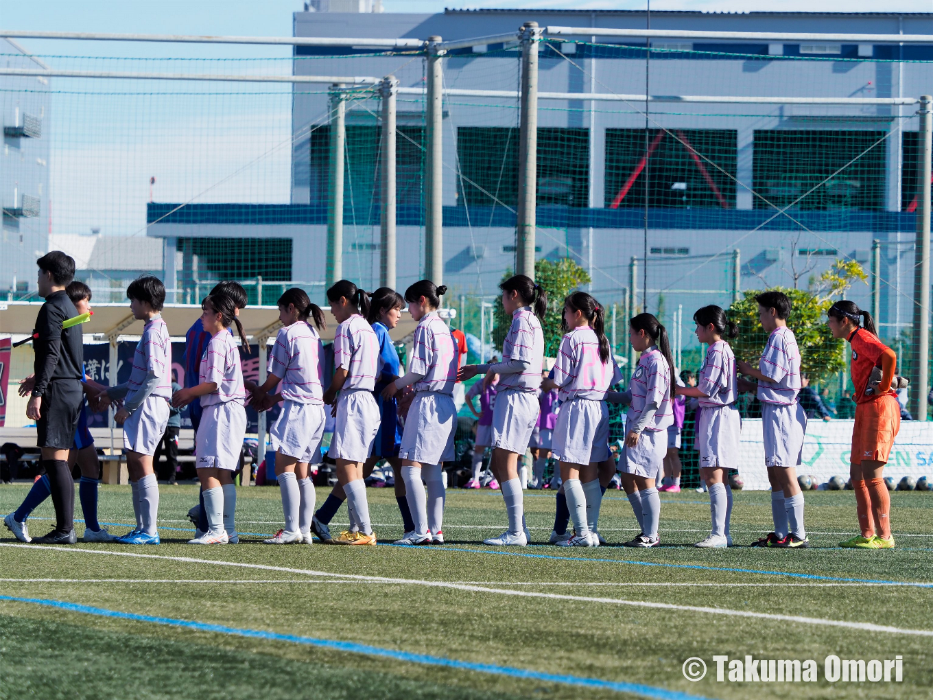 撮影日：2024年11月9日 
第33回全日本高校女子サッカー選手権大阪府予選 決勝リーグ第1節