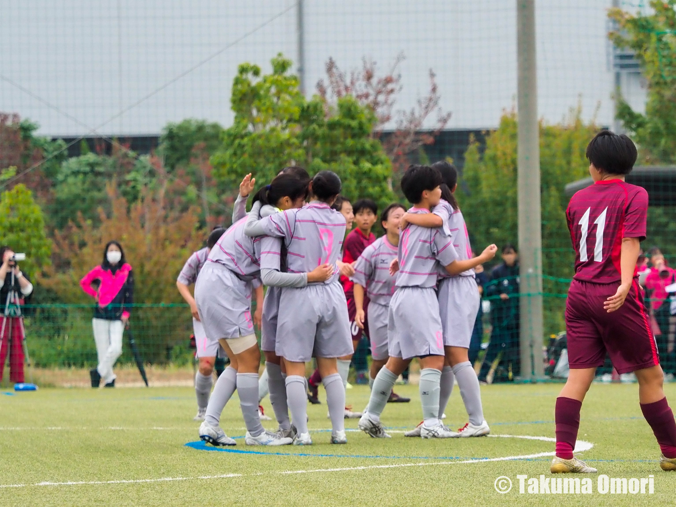 撮影日：2024年11月16日 
第33回全日本高校女子サッカー選手権大阪府予選 決勝リーグ第2節