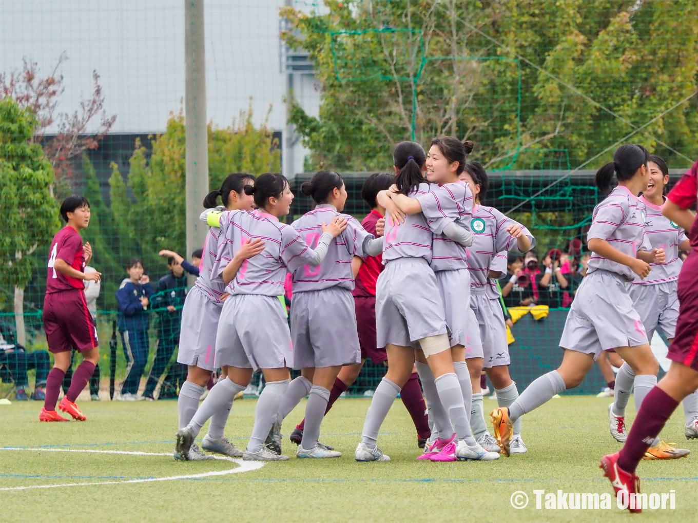 撮影日：2024年11月16日 
第33回全日本高校女子サッカー選手権大阪府予選 決勝リーグ第2節