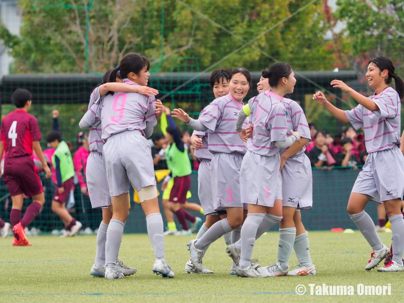 撮影日：2024年11月16日 
第33回全日本高校女子サッカー選手権大阪府予選 決勝リーグ第2節