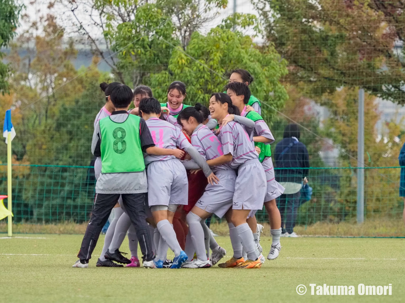 撮影日：2024年11月16日 
第33回全日本高校女子サッカー選手権大阪府予選 決勝リーグ第2節