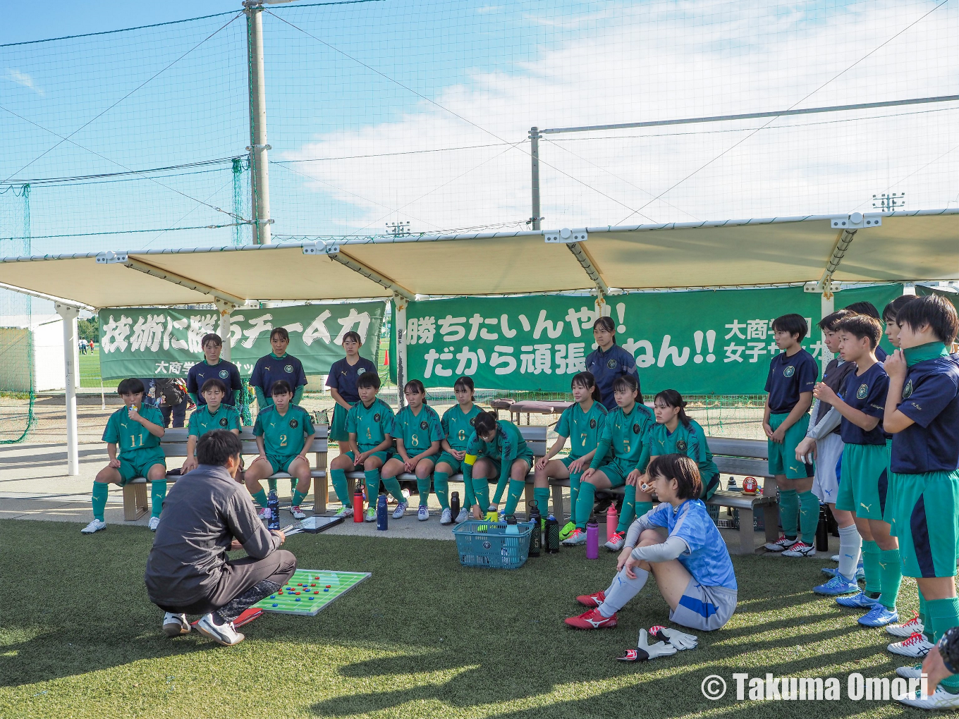 撮影日：2024年11月9日
第33回全日本高校女子サッカー選手権大阪府予選 決勝リーグ第1節