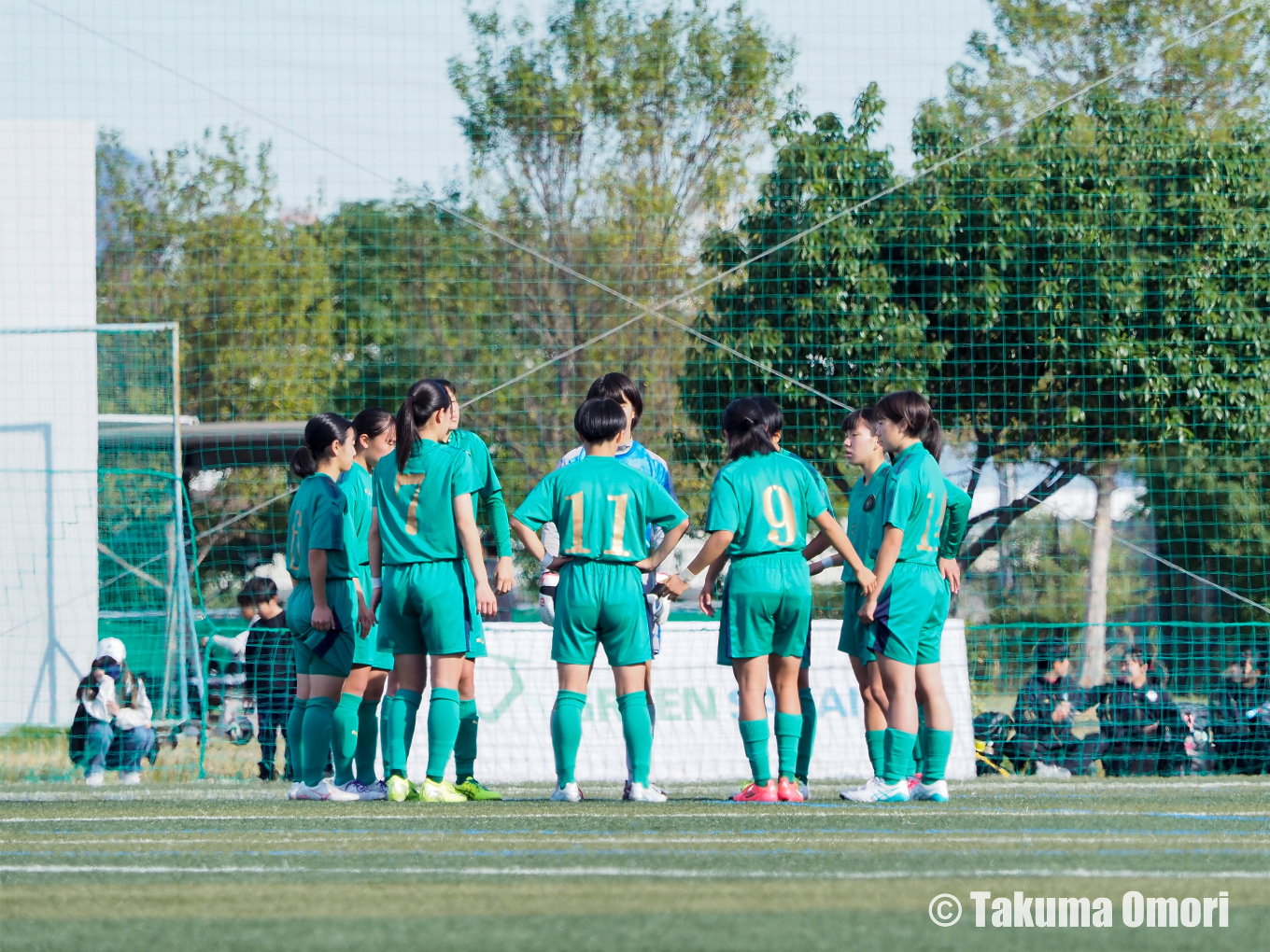 撮影日：2024年11月9日
第33回全日本高校女子サッカー選手権大阪府予選 決勝リーグ第1節