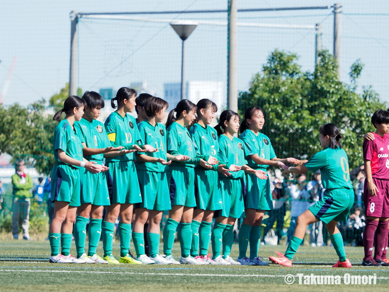 撮影日：2024年11月9日
第33回全日本高校女子サッカー選手権大阪府予選 決勝リーグ第1節