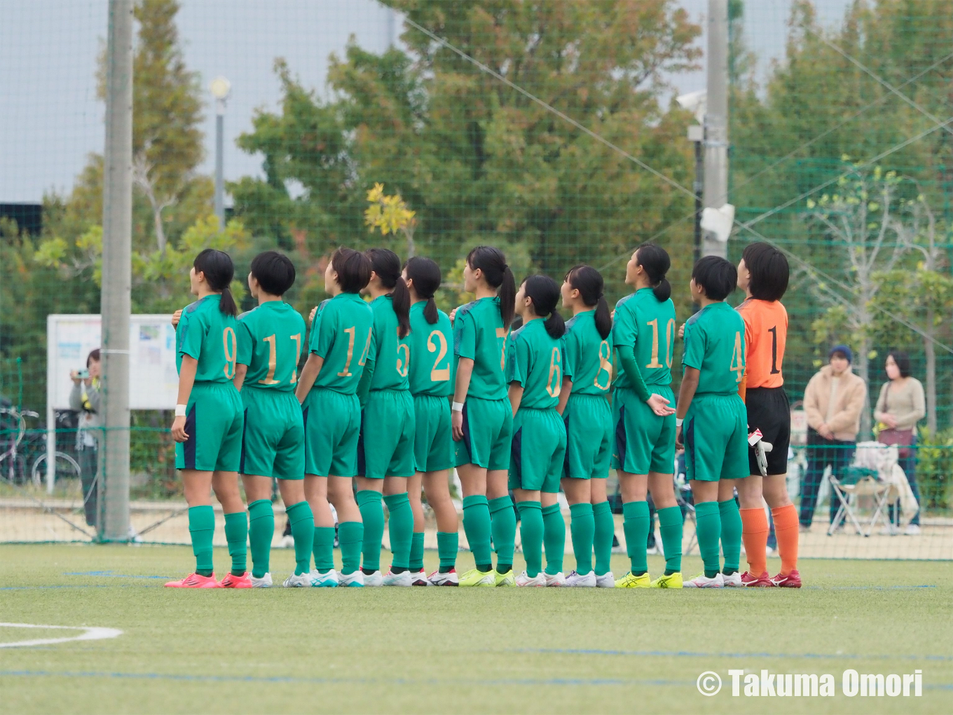 撮影日：2024年11月16日
第33回全日本高校女子サッカー選手権大阪府予選 決勝リーグ第2節