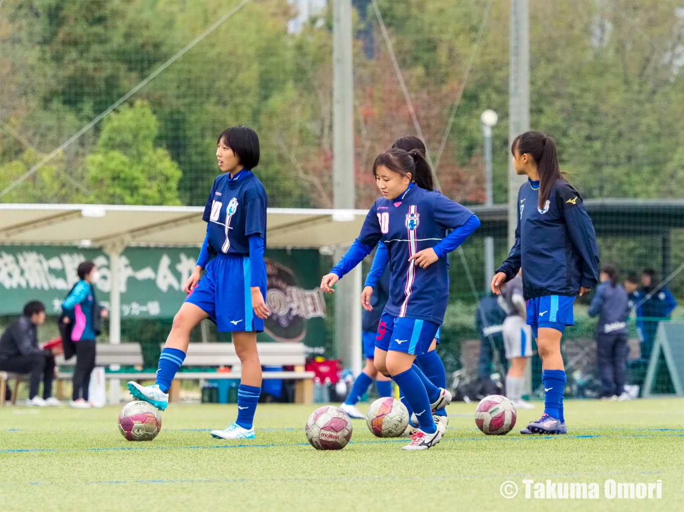 撮影日：2024年11月16日 
第33回全日本高校女子サッカー選手権大阪府予選 決勝リーグ第2節