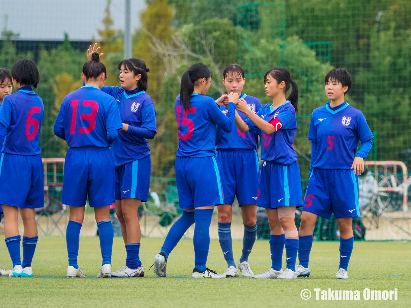 撮影日：2024年11月16日 
第33回全日本高校女子サッカー選手権大阪府予選 決勝リーグ第2節