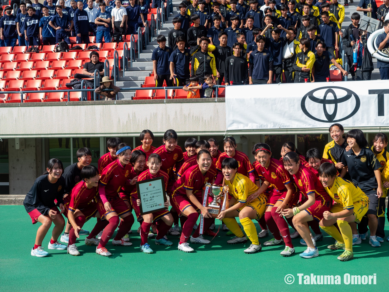 撮影日：2024年11月10日
令和6年度 兵庫県高校女子サッカー選手権大会 決勝