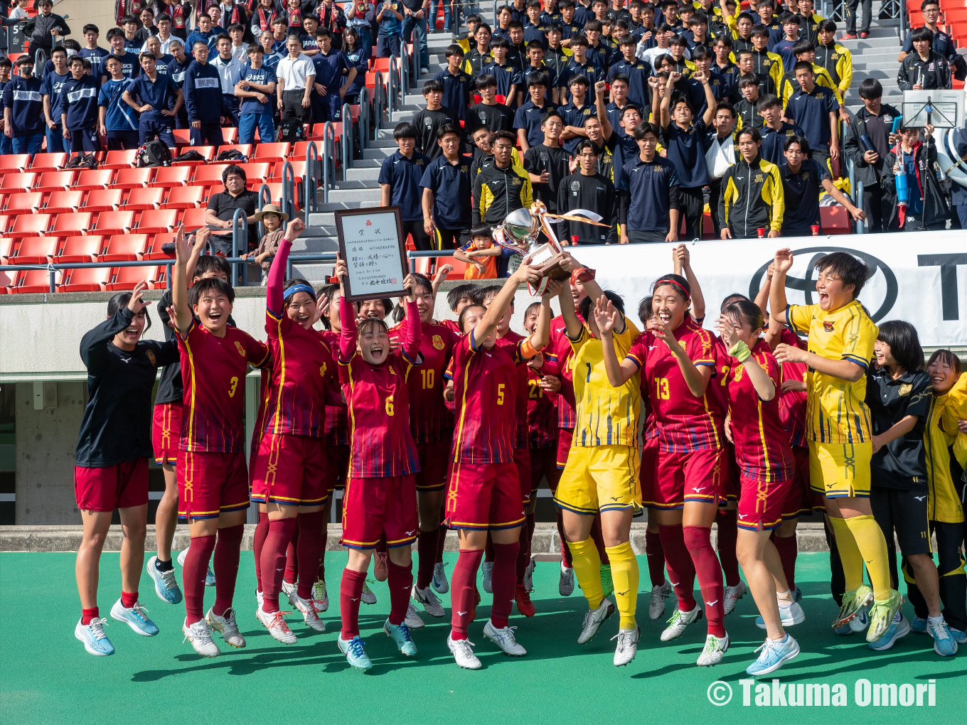 撮影日：2024年11月10日
令和6年度 兵庫県高校女子サッカー選手権大会 決勝