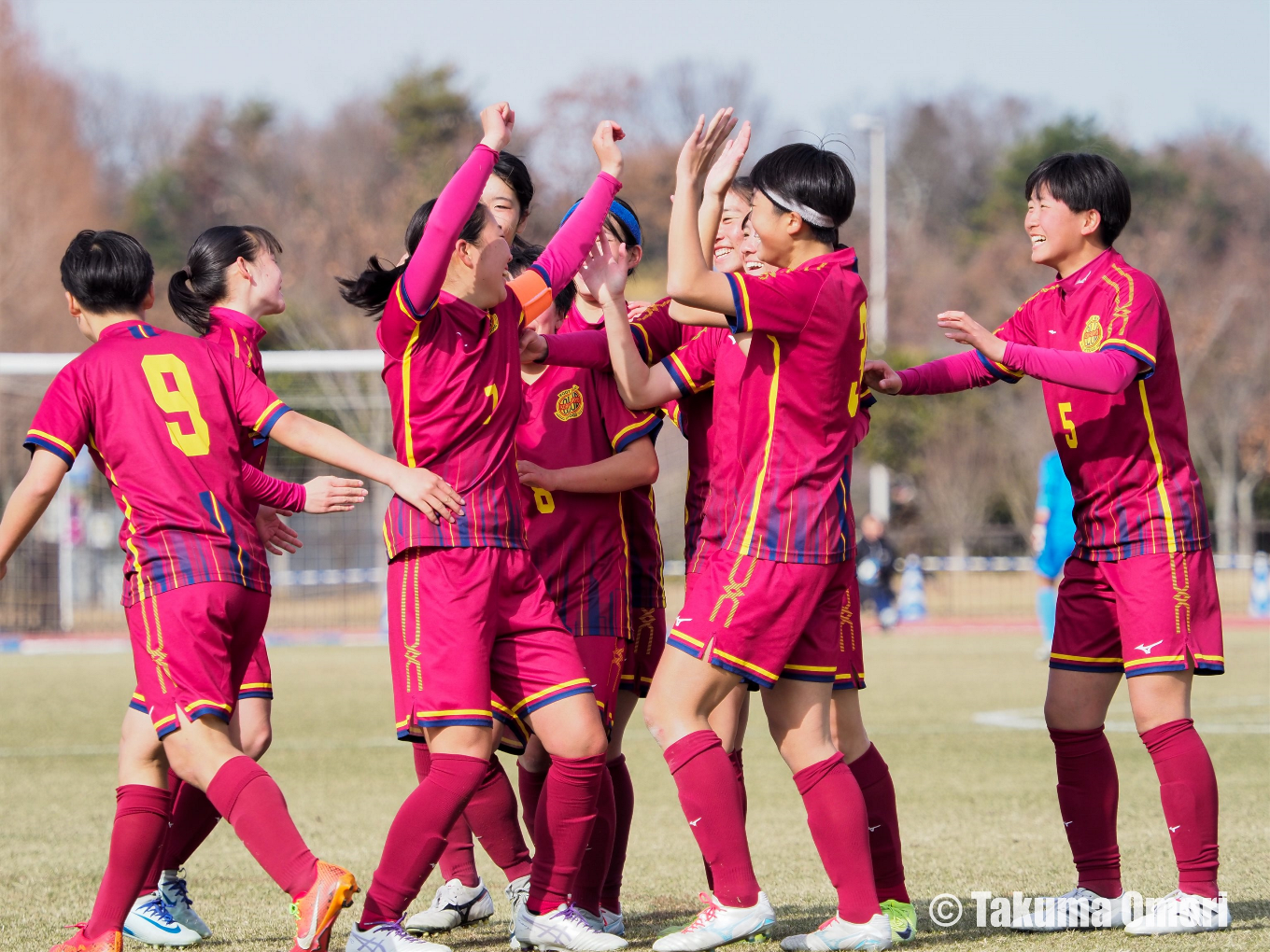撮影日：2025年1月5日
全日本高等学校女子サッカー選手権 準々決勝