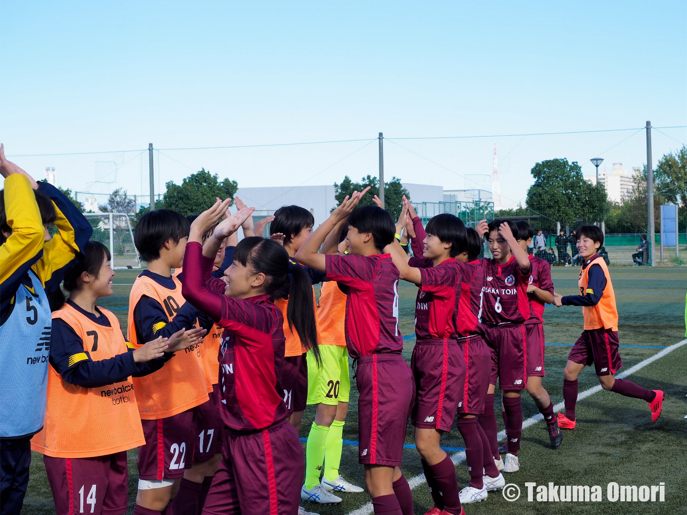 撮影日：2024年11月9日 
第33回全日本高校女子サッカー選手権大阪府予選 決勝リーグ第1節