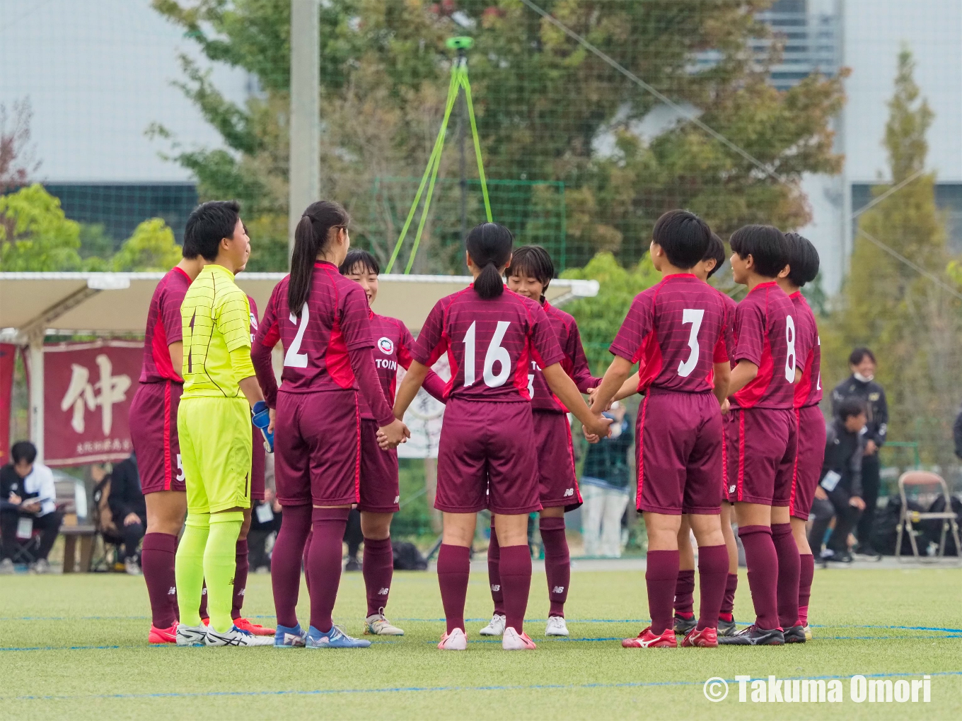 撮影日：2024年11月16日 
第33回全日本高校女子サッカー選手権大阪府予選 決勝リーグ第2節