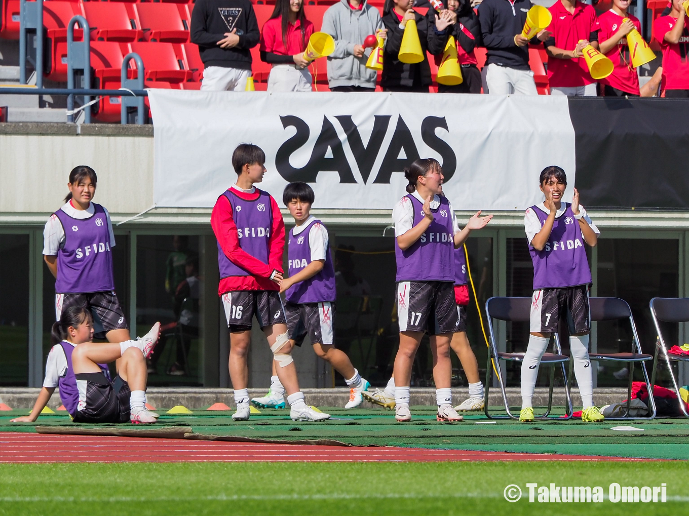 撮影日：2024年11月10日
令和6年度 兵庫県高校女子サッカー選手権大会 決勝