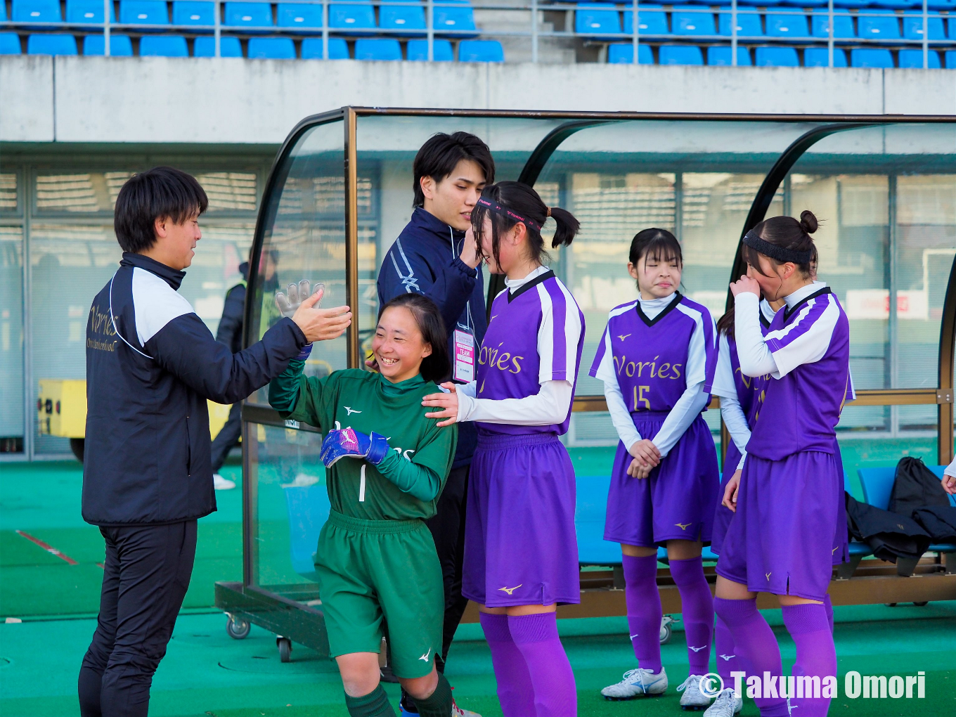 撮影日：2024年12月29日 
全日本高等学校女子サッカー選手権 1回戦