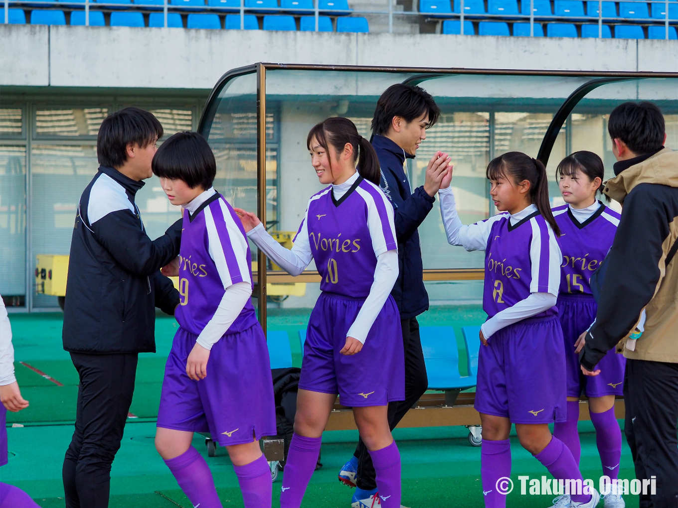 撮影日：2024年12月29日 
全日本高等学校女子サッカー選手権 1回戦