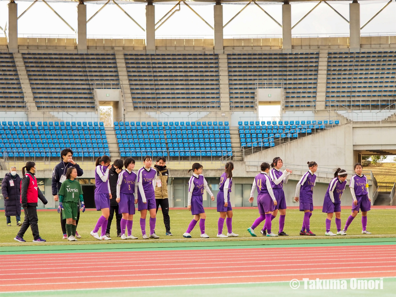 撮影日：2024年12月29日 
全日本高等学校女子サッカー選手権 1回戦