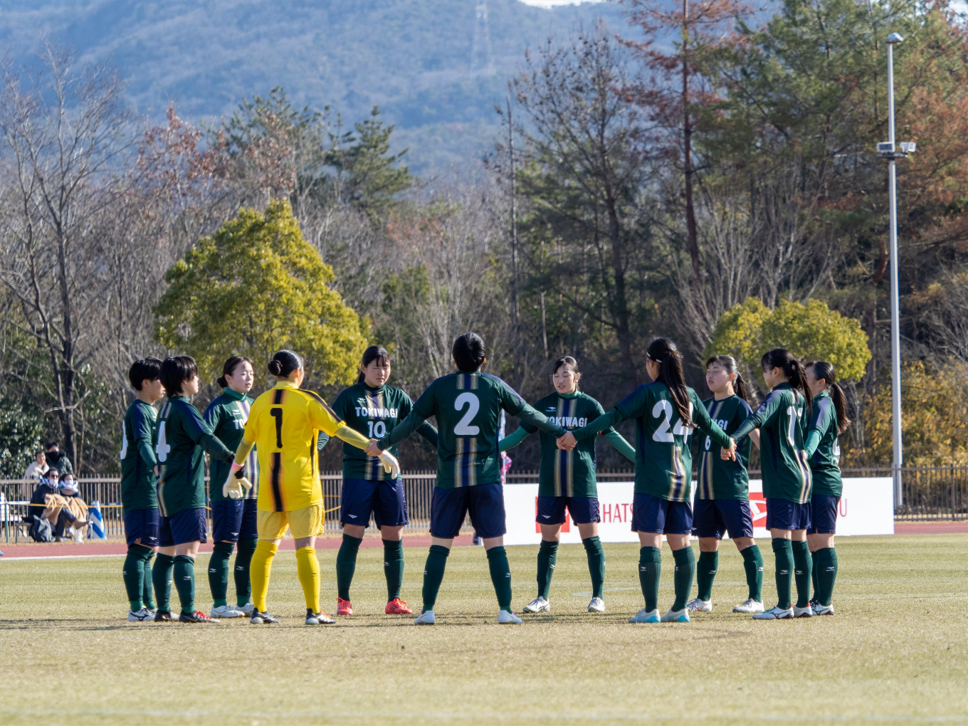 撮影日：2025年1月3日 
全日本高等学校女子サッカー選手権 3回戦