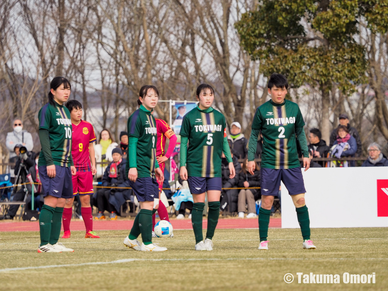 撮影日：2025年1月5日 
全日本高等学校女子サッカー選手権 準々決勝