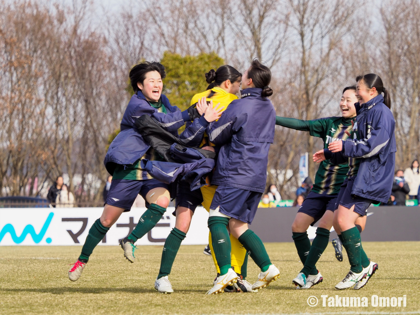 撮影日：2025年1月5日 
全日本高等学校女子サッカー選手権 準々決勝