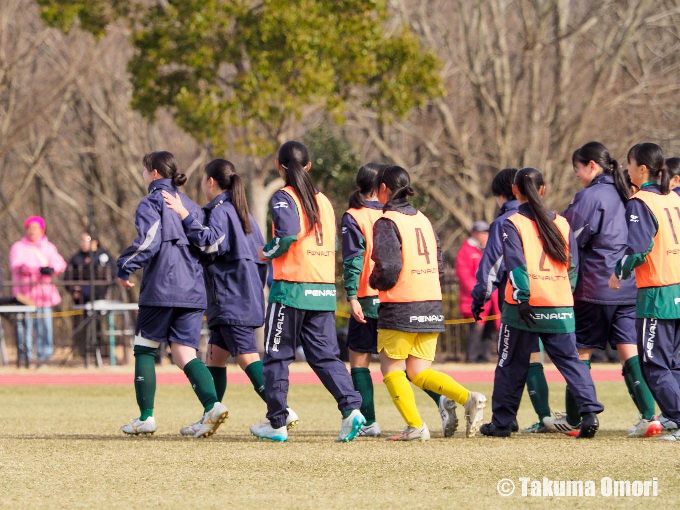 撮影日：2025年1月5日 
全日本高等学校女子サッカー選手権 準々決勝