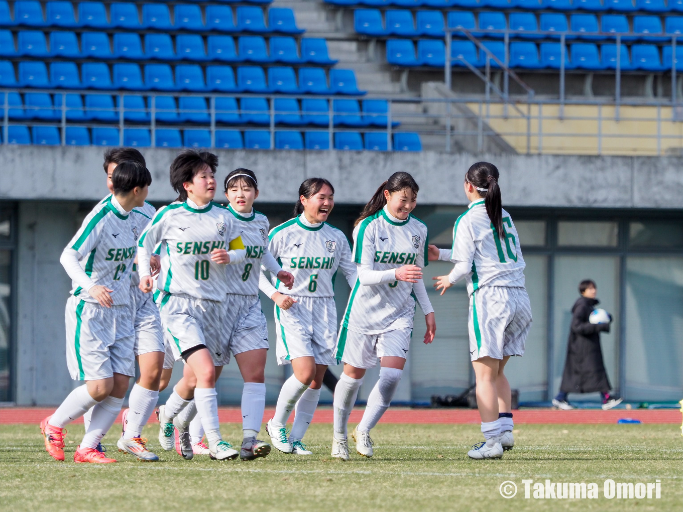 撮影日：2024年12月30日 
全日本高等学校女子サッカー選手権 2回戦