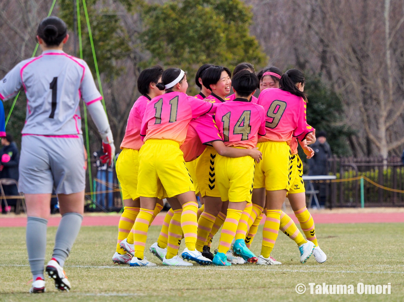 撮影日：2024年12月29日 
全日本高等学校女子サッカー選手権 1回戦