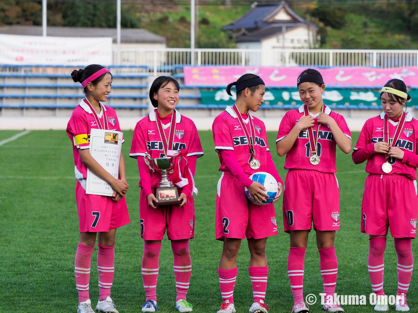 撮影日：2024年11月3日 
全日本高校女子サッカー選手権宮城県大会 決勝