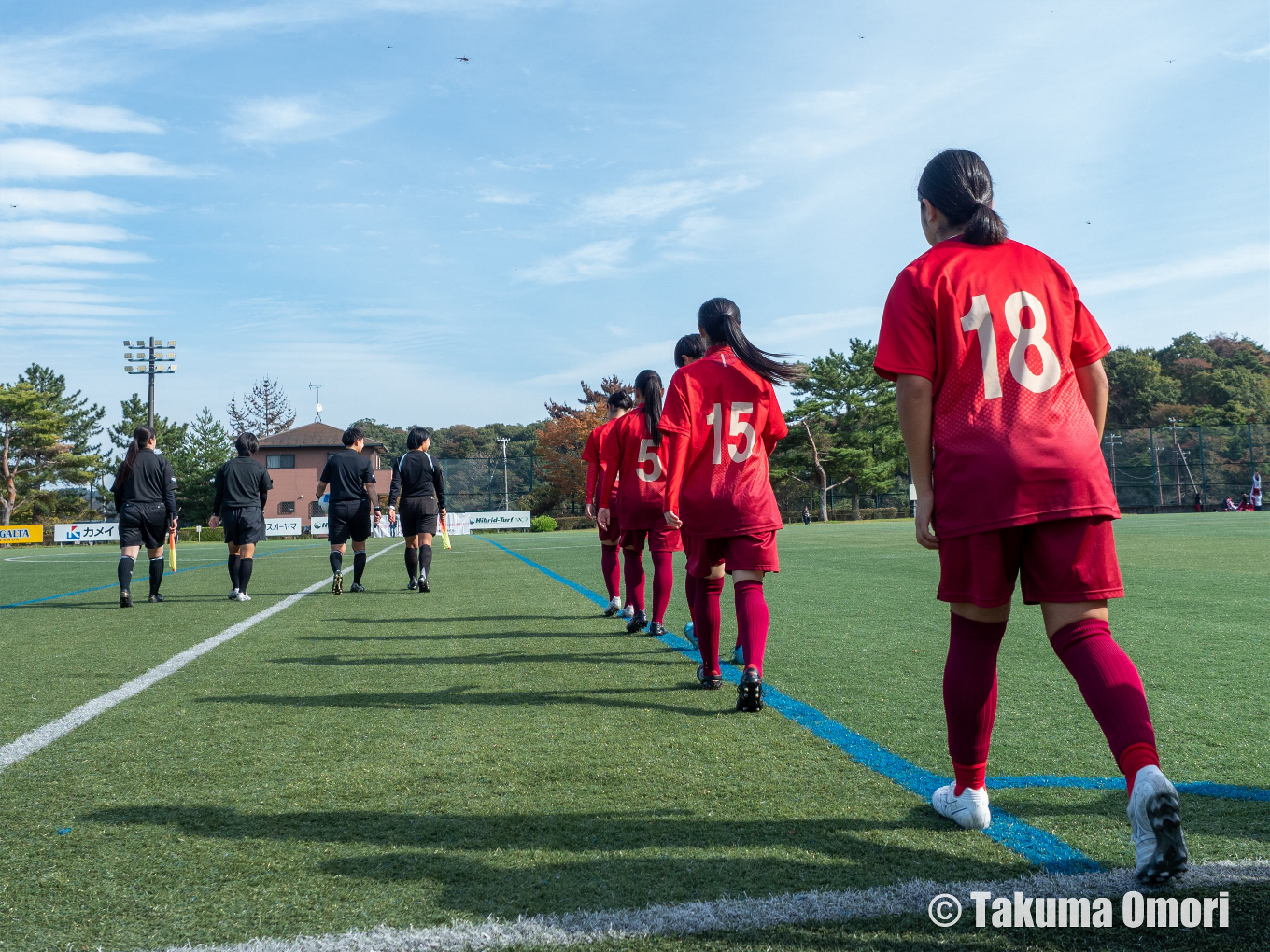 撮影日：2024年11月1日 
全日本高校女子サッカー選手権宮城県大会1回戦