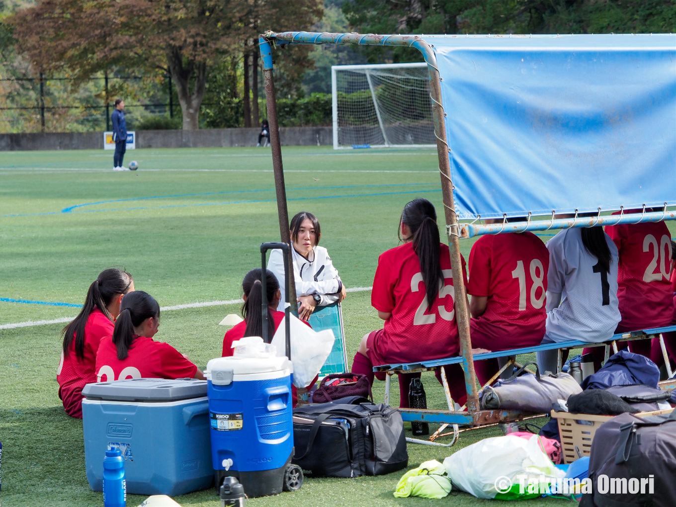 撮影日：2024年11月1日 
全日本高校女子サッカー選手権宮城県大会1回戦