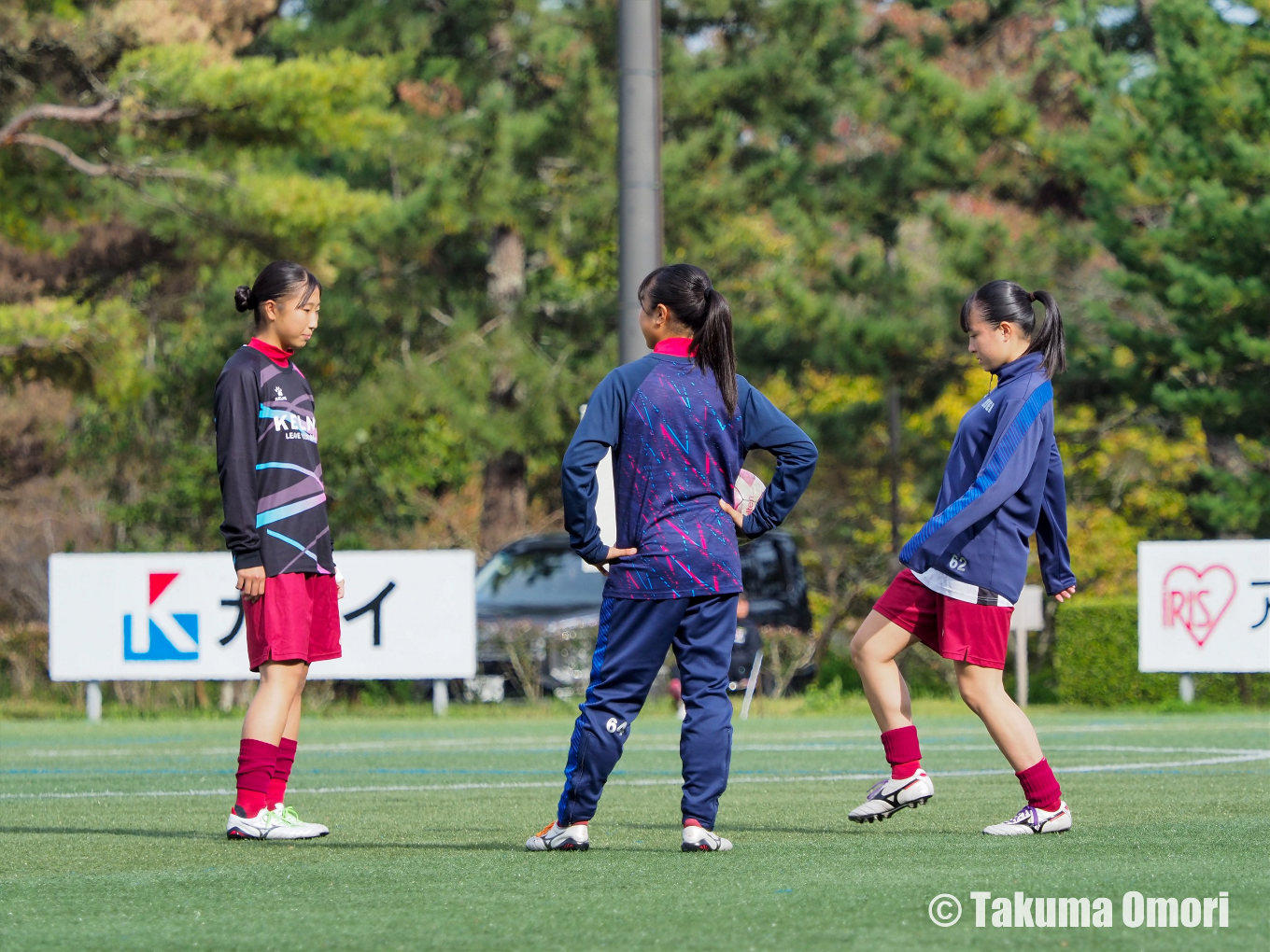 撮影日：2024年11月1日 
全日本高校女子サッカー選手権宮城県大会1回戦