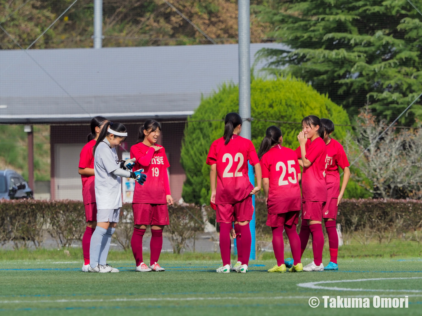 撮影日：2024年11月1日 
全日本高校女子サッカー選手権宮城県大会1回戦