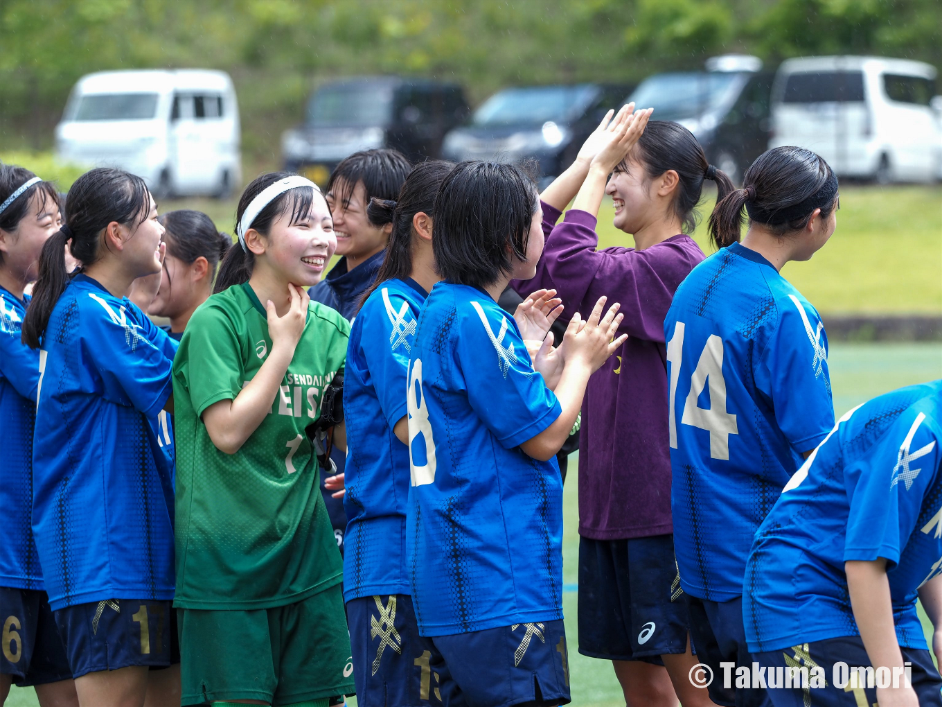 撮影日：2024年6月1日 
宮城県高校総体 1回戦