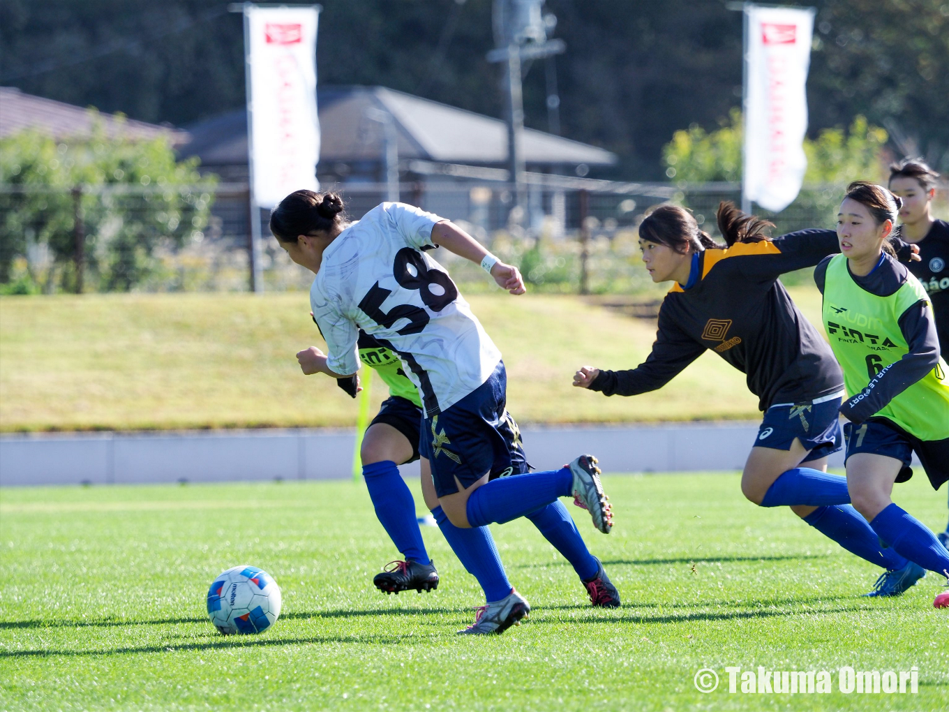 撮影日：2024年11月3日 
全日本高校女子サッカー選手権宮城県大会 3位決定戦