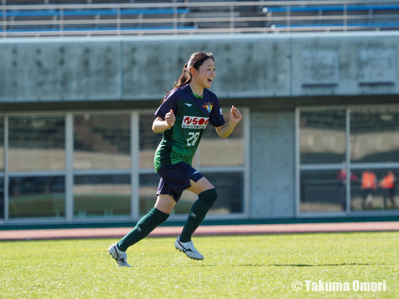 撮影日：2024年3月29日
めぬまカップ決勝。得点こそ挙げられなかったが、PK戦では見事に成功する。