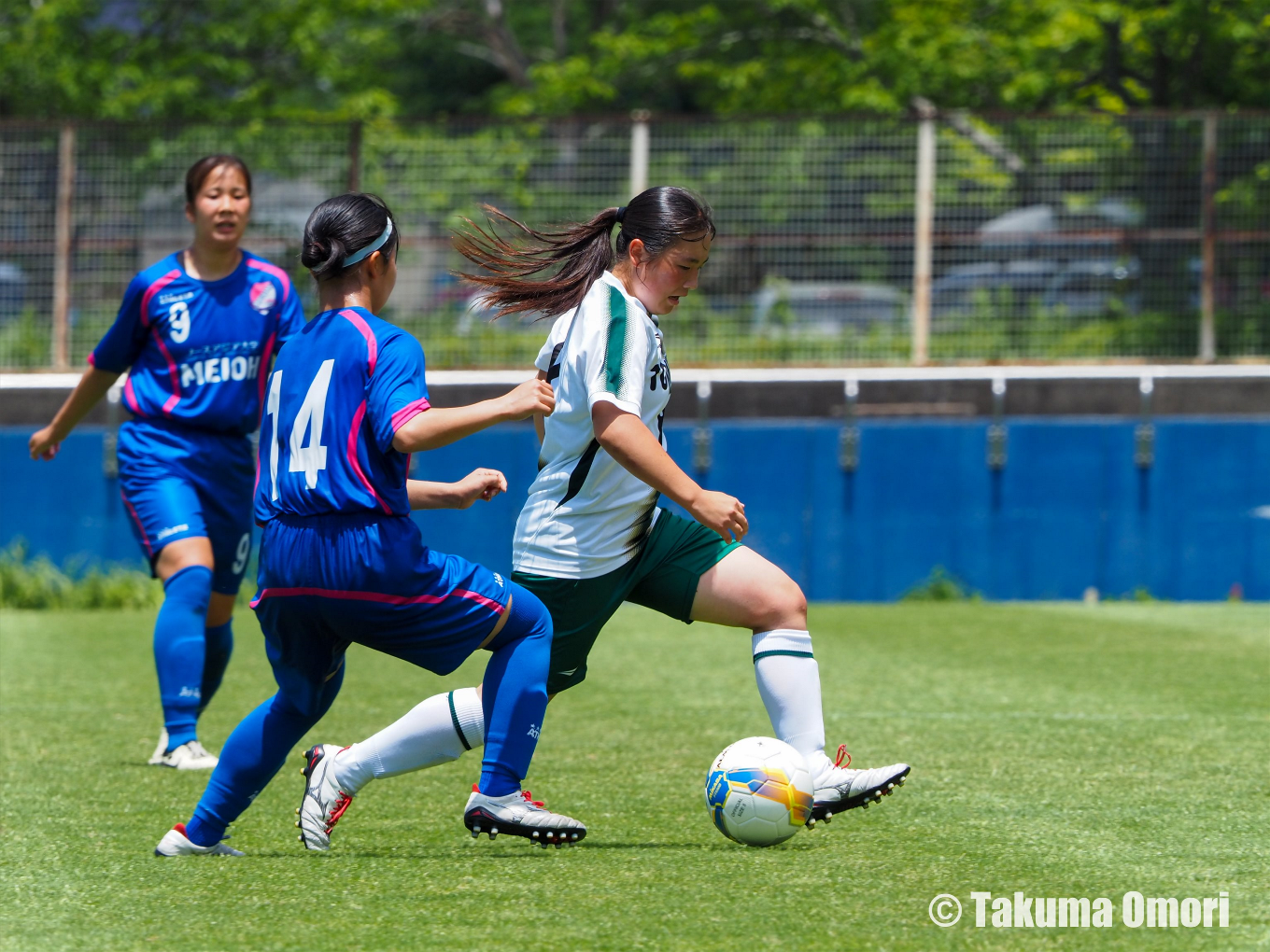 撮影日：2024年6月16日
東北高校女子サッカー選手権 準決勝