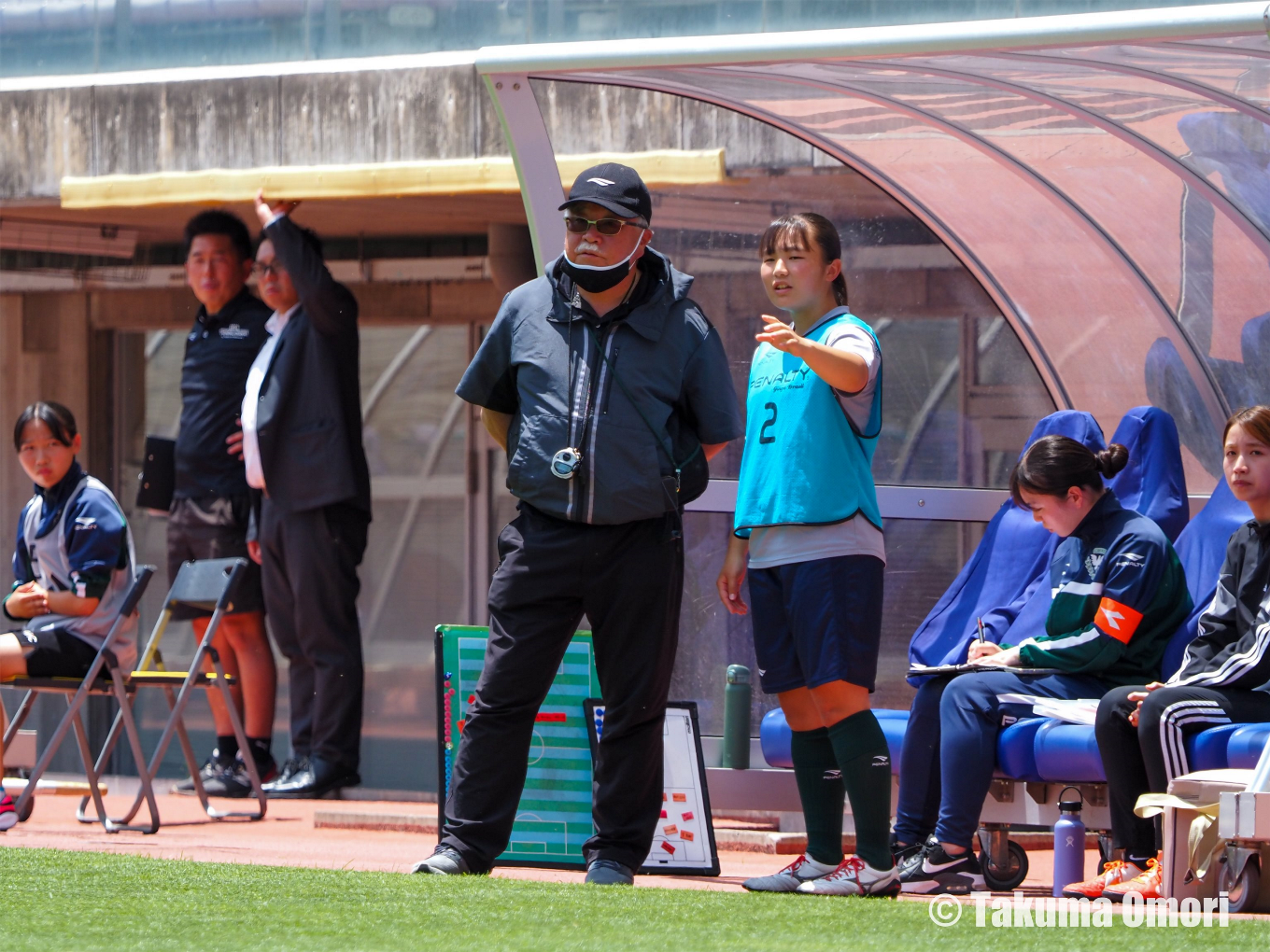 撮影日：2024年6月17日 
東北高校女子サッカー選手権 決勝