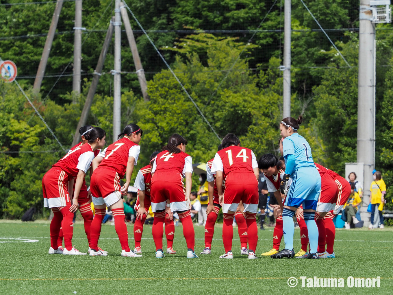 撮影日：2024年5月26日 
関東高等学校女子サッカー大会 準決勝