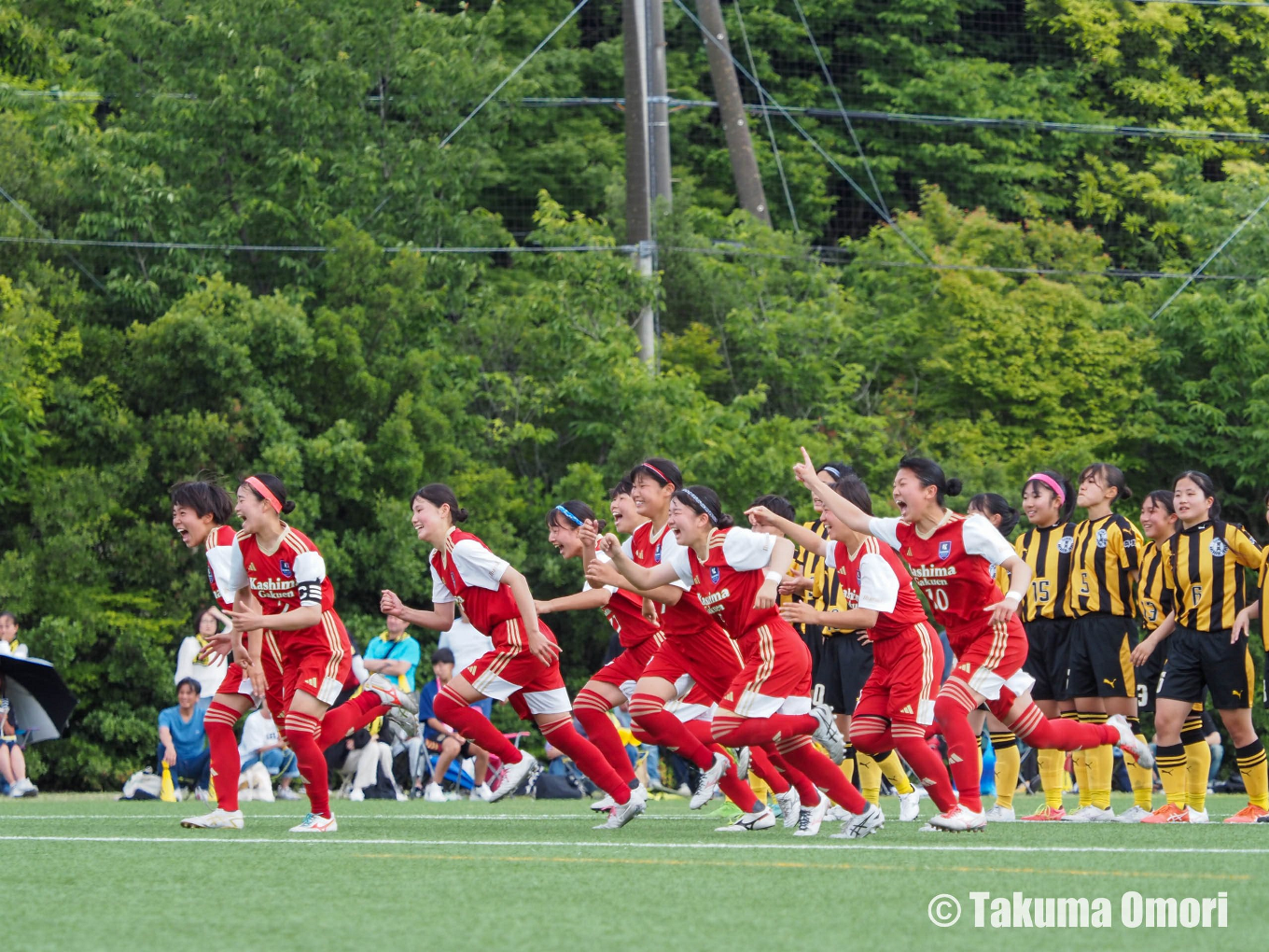 撮影日：2024年5月26日 
関東高等学校女子サッカー大会 準決勝