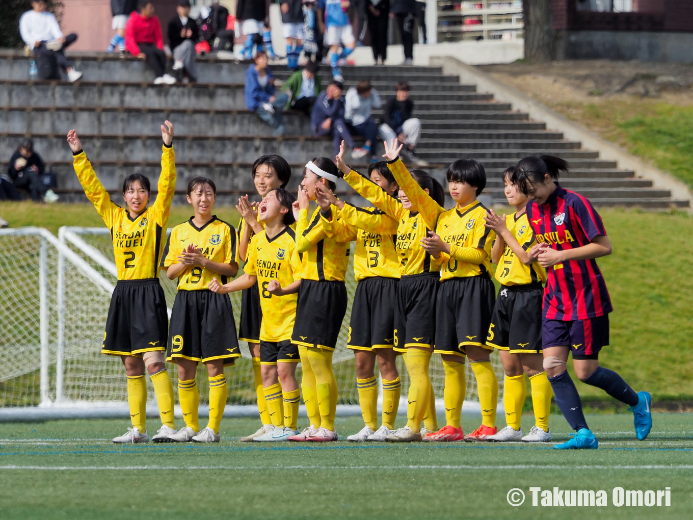 撮影日：2024年11月1日
全日本高校女子サッカー選手権宮城県大会1回戦