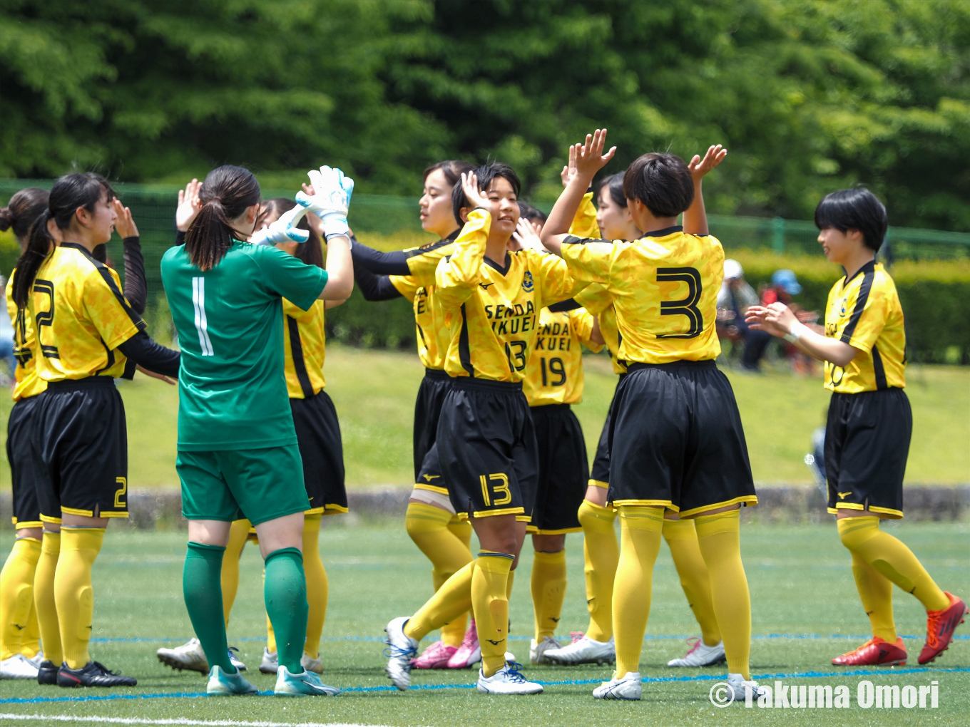 撮影日：2024年6月1日 
宮城県高校総体 1回戦