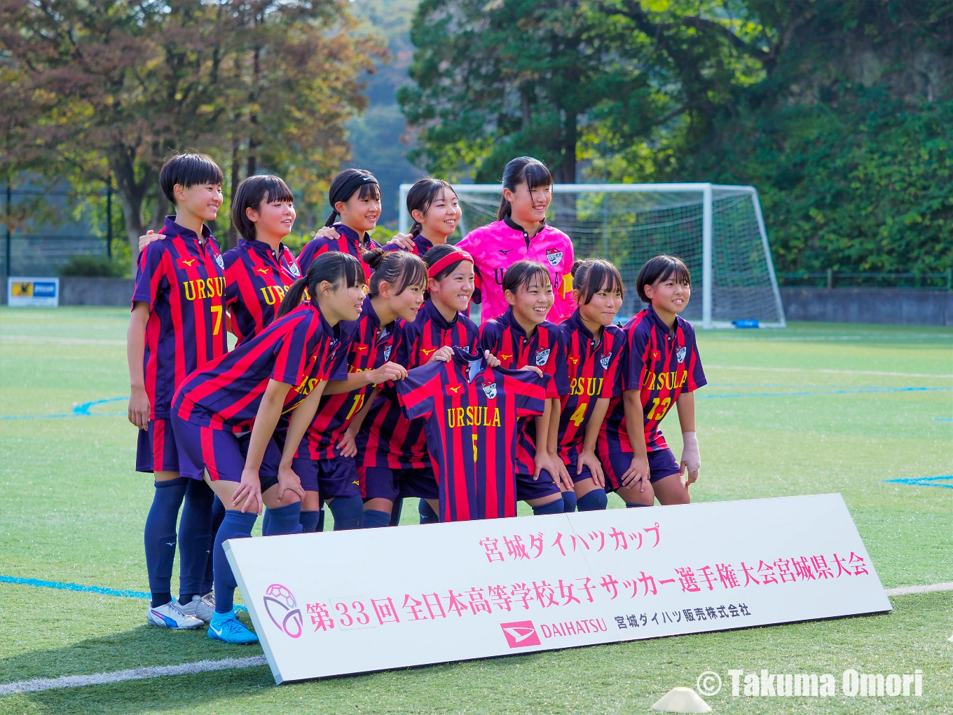 撮影日：2024年11月1日
全日本高校女子サッカー選手権宮城県大会1回戦