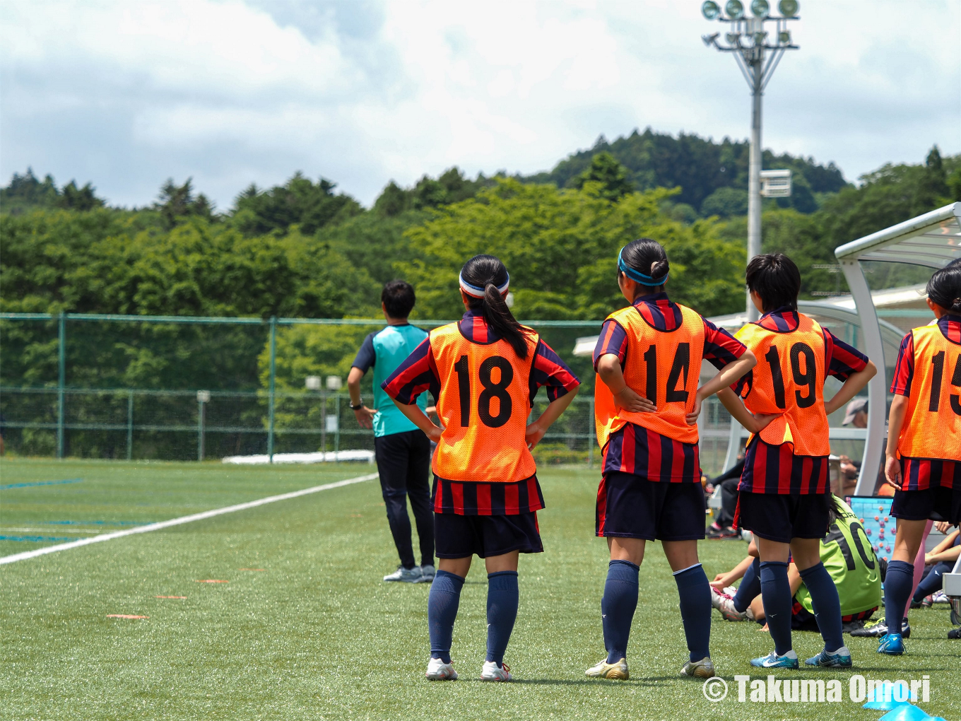 撮影日：2024年6月1日 
宮城県高校総体 1回戦