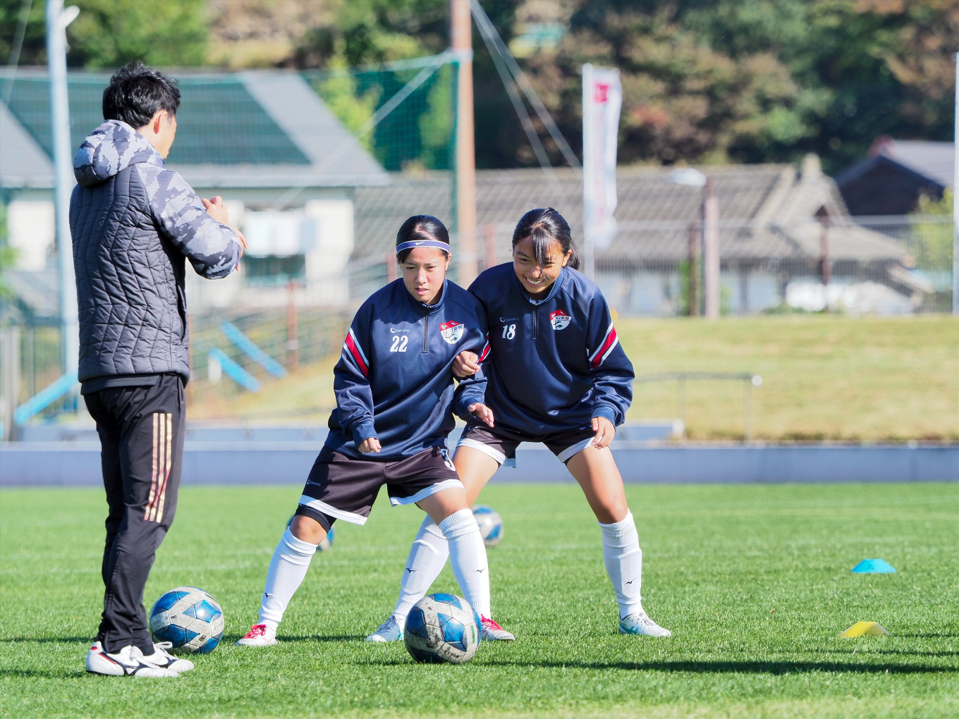 撮影日：2024年11月3日 
全日本高校女子サッカー選手権宮城県大会 3位決定戦