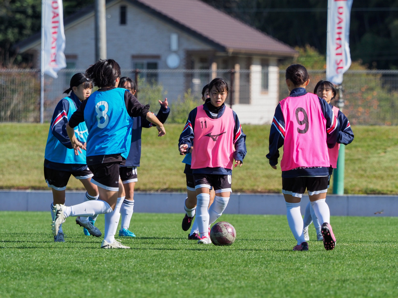撮影日：2024年11月3日 
全日本高校女子サッカー選手権宮城県大会 3位決定戦