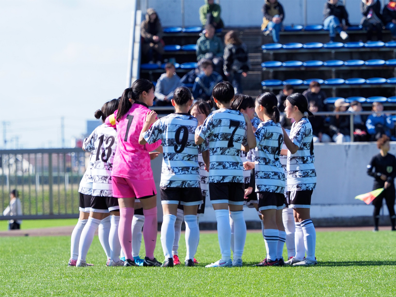 撮影日：2024年11月3日 
全日本高校女子サッカー選手権宮城県大会 3位決定戦