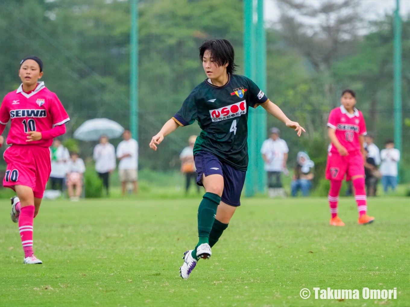 撮影日：2024年9月8日 
THFA河北新報旗争奪 東北女子サッカー選手権 2回戦