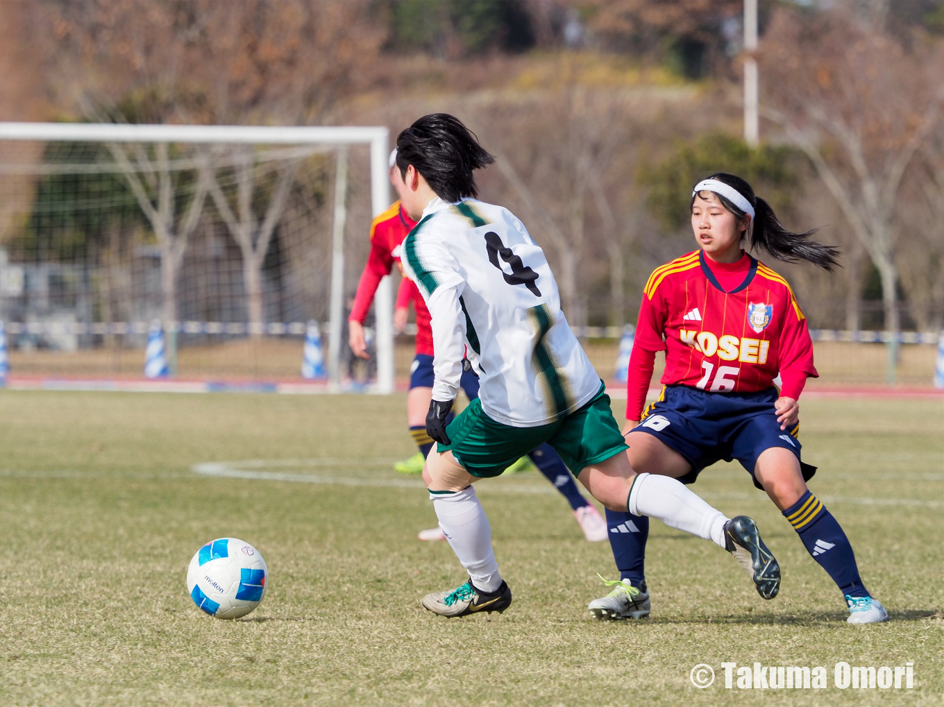 撮影日：2024年12月30日 
全日本高等学校女子サッカー選手権 2回戦