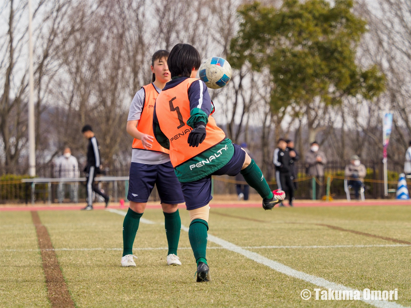 撮影日：2024年1月5日 
全日本高等学校女子サッカー選手権 準々決勝