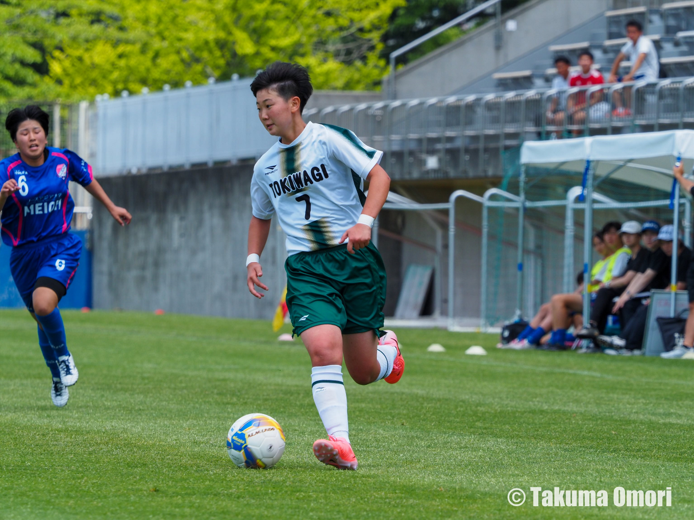 撮影日：2024年6月16日 
東北高校女子サッカー選手権 準決勝